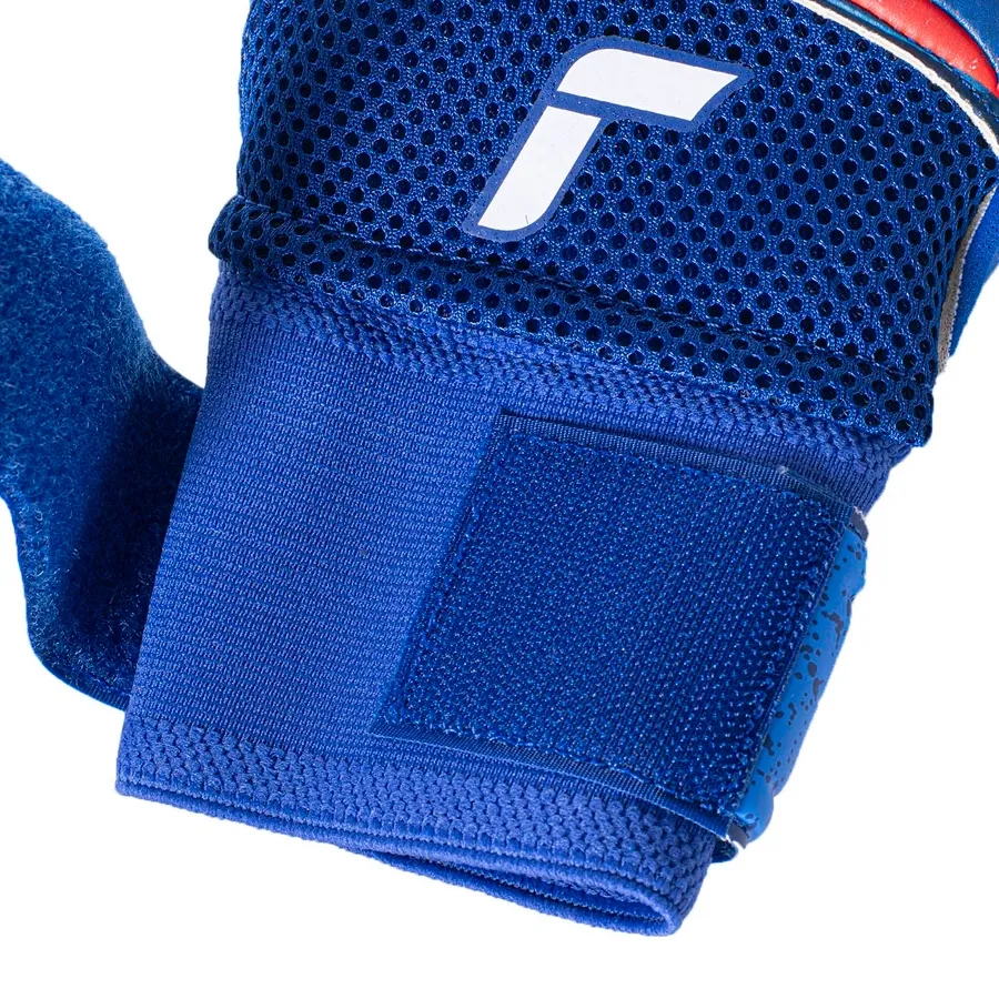 Imagen 2 de 4 de Guantes Reusch Prof Attrakt Pro Gold-AZUL