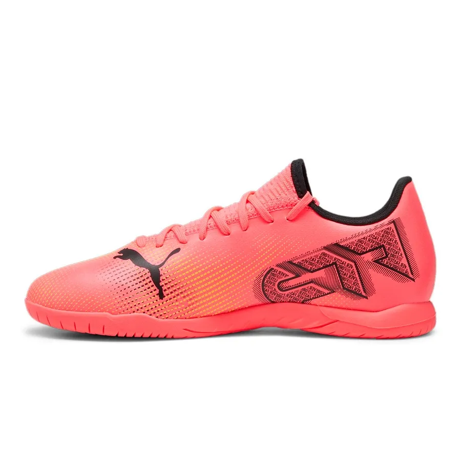 Imagen 1 de 4 de Botines Puma Future Play It-ROSA FLUOR/NEGRO