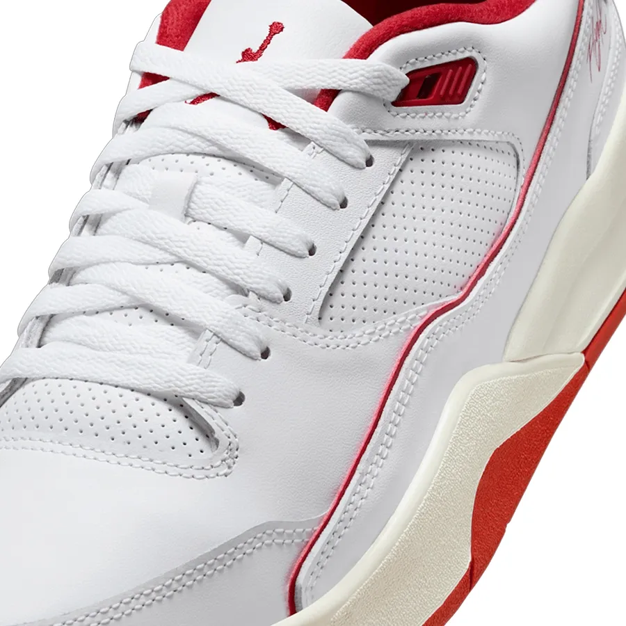 Imagen 5 de 7 de Zapatillas Nike Jordan Flight Court-BLANCO/ROJO