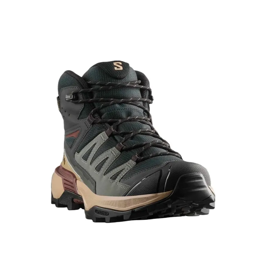 Imagen 1 de 5 de Zapatillas Salomon X Ultra 360 Mid Goretex-GRAFITO/GRIS/BEIGE