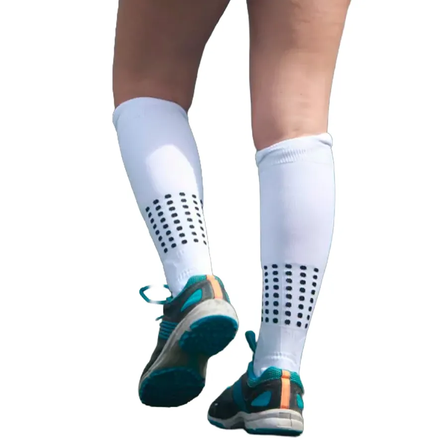 Imagen 2 de 3 de Medias Tifox Antideslizante Larga-BLANCO