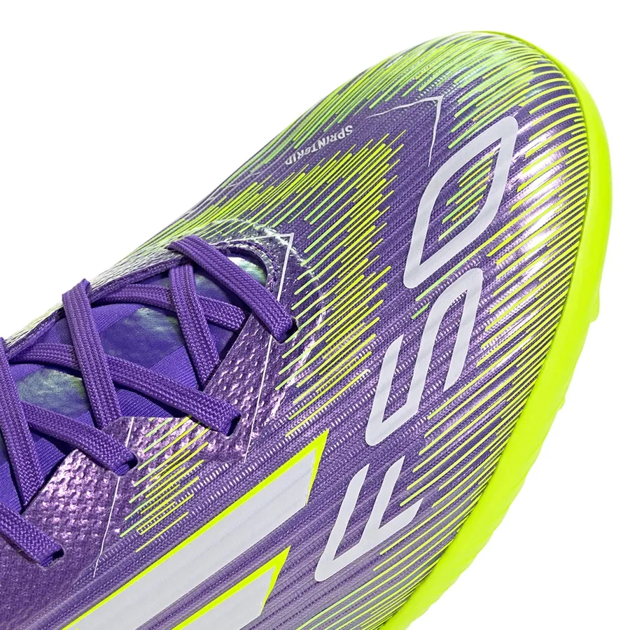 Imagen 5 de 7 de Botines adidas F50 League Tf-PURPURA/VERDE FLUOR