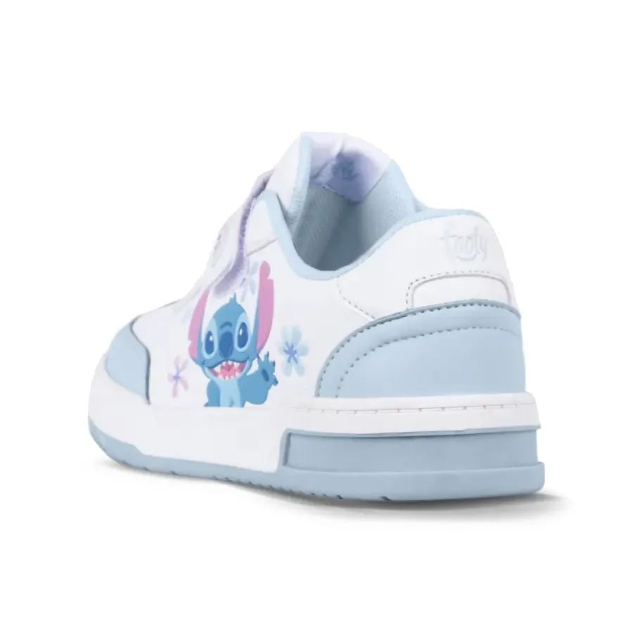 Imagen 1 de 3 de Zapatillas Footy Stitch 25-BLANCO/CELESTE