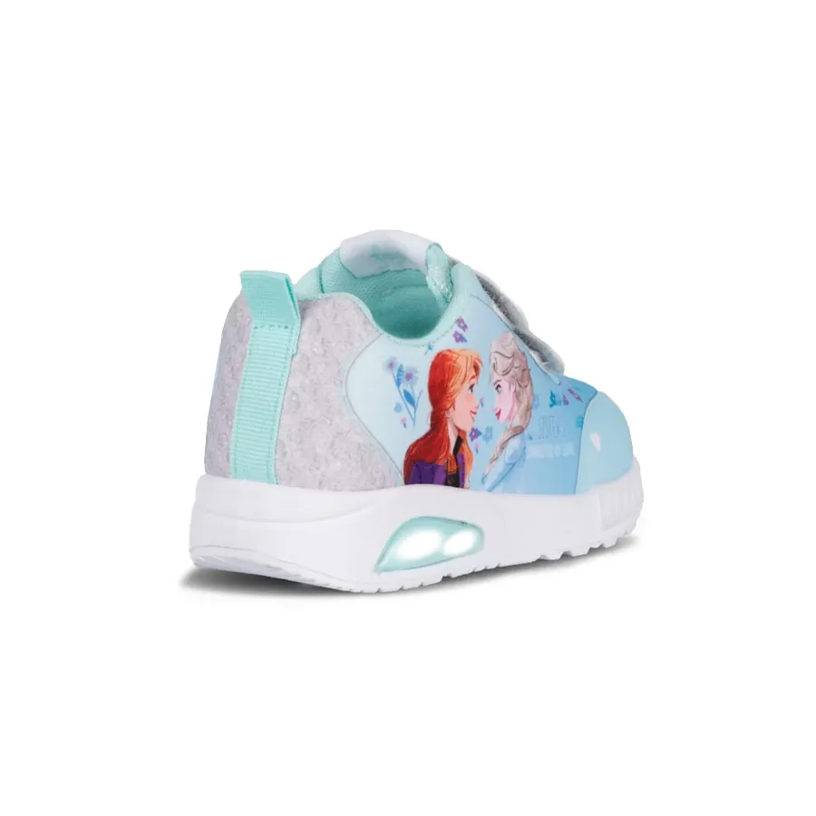 Imagen 1 de 3 de Zapatillas Footy Pop Frozzen Sister-AQUA/CELESTE/PLATA