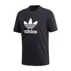 remera-adidas-originals-trefoil-NEGRO/BLANCO