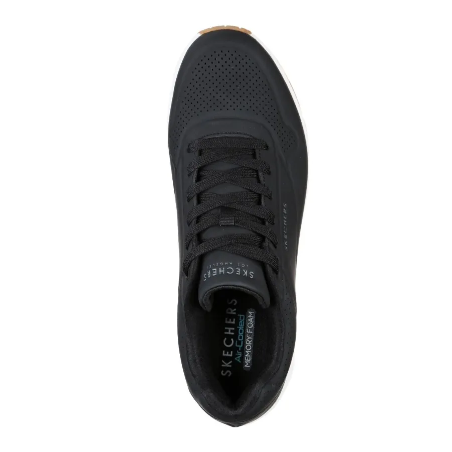 Imagen 3 de 5 de Zapatillas Skechers Uno Stand On Air-NEGRO