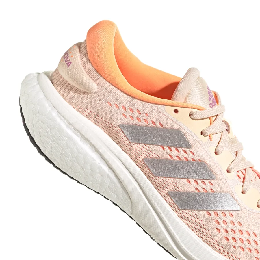 Imagen 2 de 6 de Zapatillas adidas Supernova 2-CORAL/NARANJA/PLATA