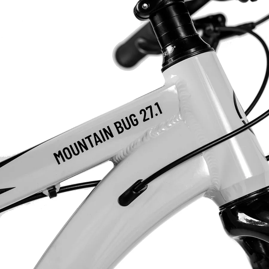 Imagen 1 de 5 de Bicicleta Bug Bikes Mountain R29 27V Brillante-BLANCO/NEGRO