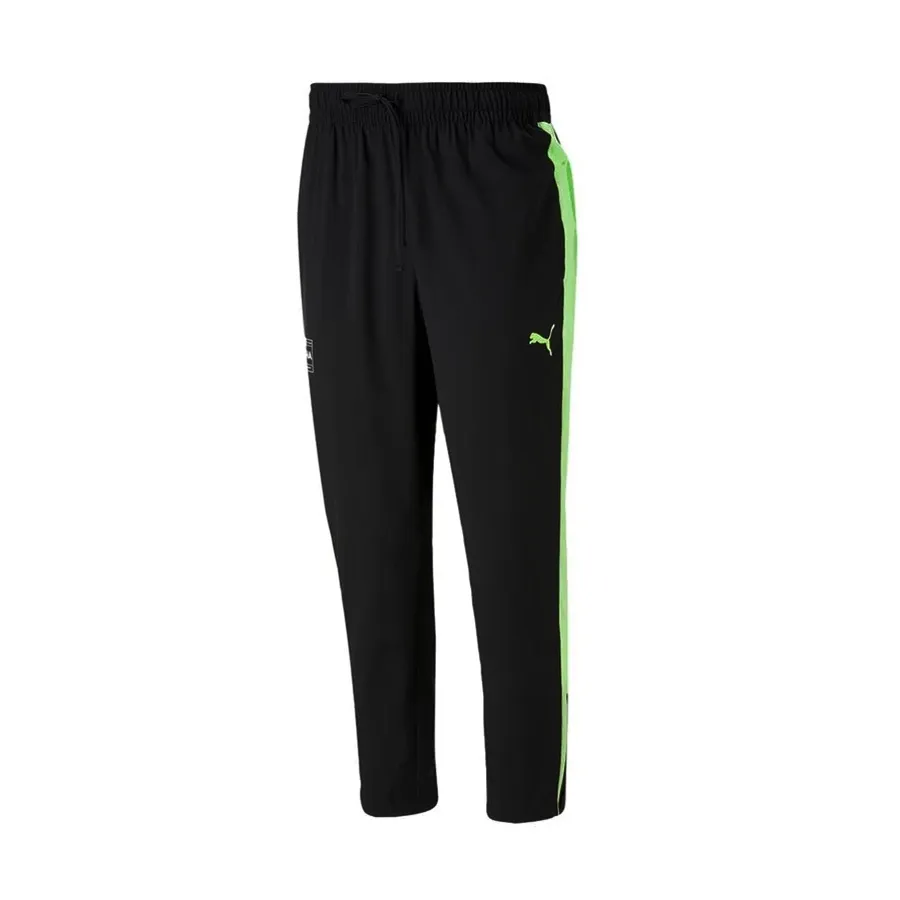 Imagen 0 de 6 de Pantalón Puma Fit Woven Jogger-NEGRO/VERDE FLUOR