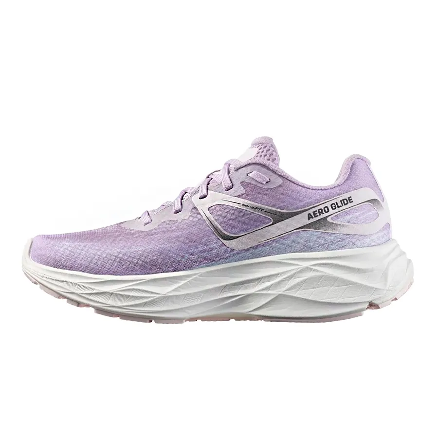 Imagen 1 de 8 de Zapatillas Salomon Aero Glide-LILA/BLANCO