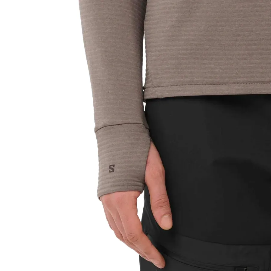 Imagen 3 de 4 de Remera Salomon Essential Lightwarm Cn-LINO