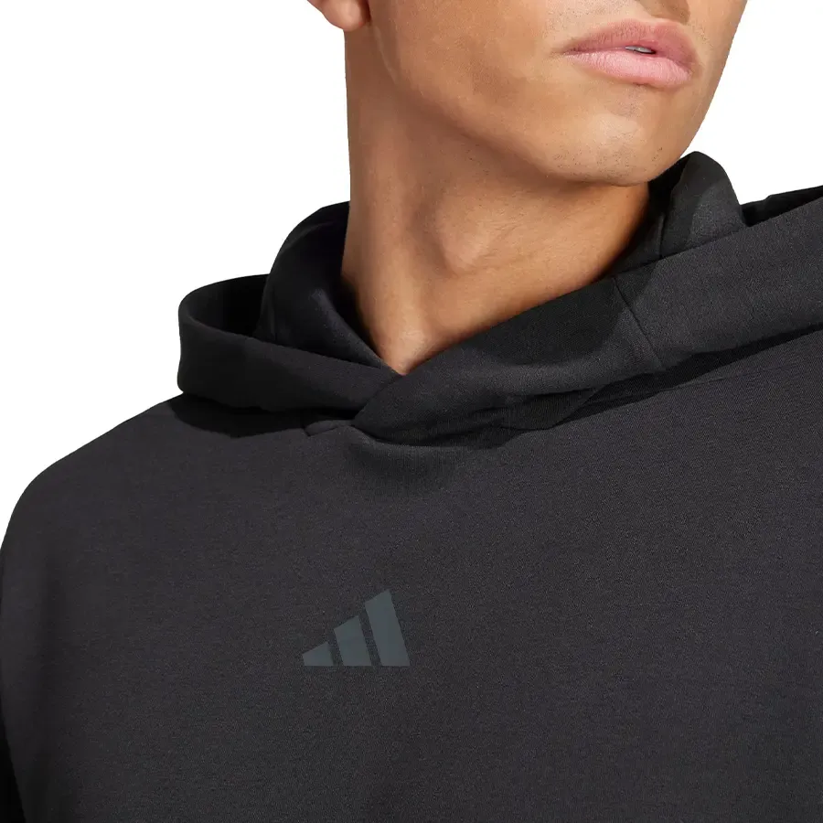 Imagen 3 de 5 de Buzo adidas Designed For Training-NEGRO