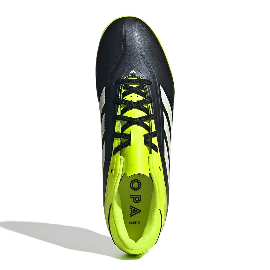 Imagen 3 de 7 de Botines adidas Copa Pure III Club Tf-NEGRO/BLANCO/VERDE FLUOR