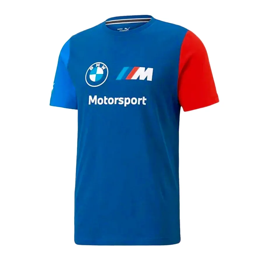 Imagen 0 de 4 de Remera Puma Bmw Mms Essentials-AZUL/BLANCO/ROJO