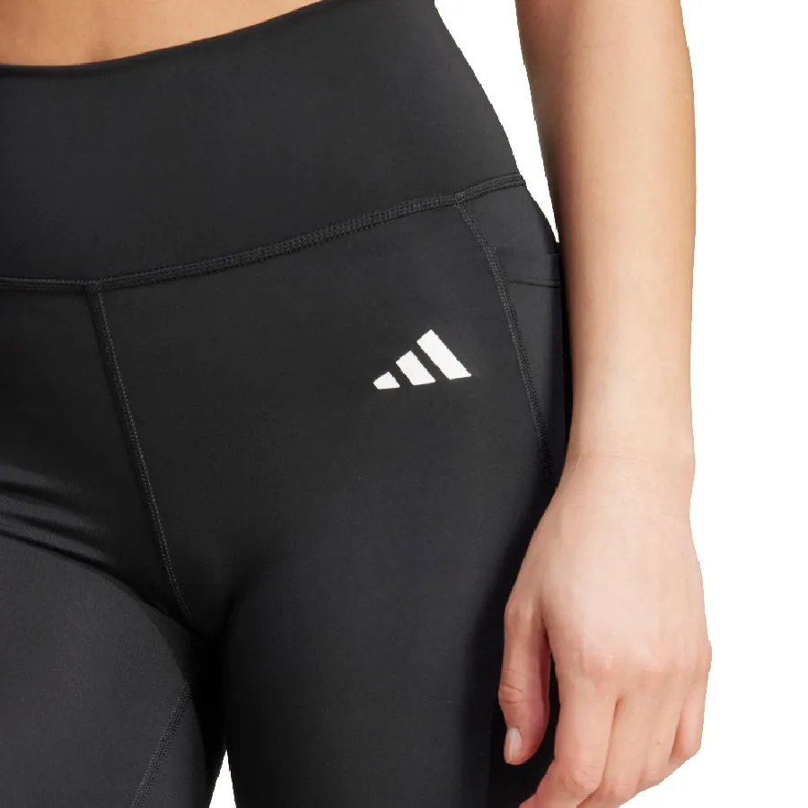 Imagen 3 de 5 de Calza adidas Cortas Optime Essentials Stash Pocket 7 Pulgadas-NEGRO