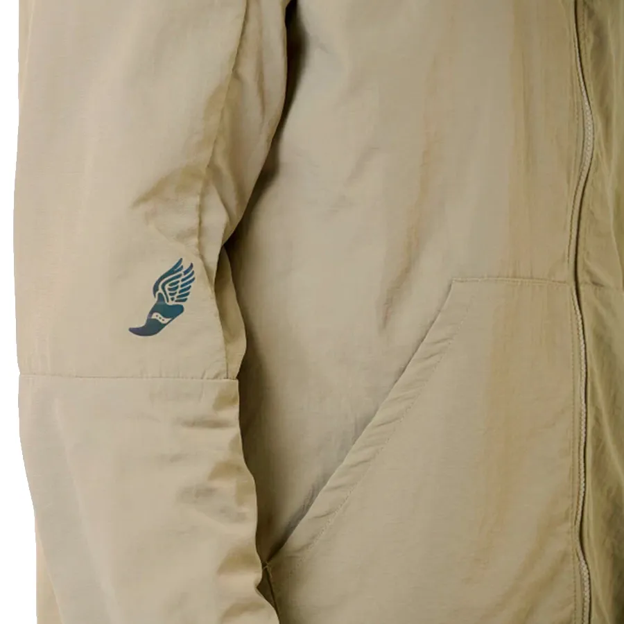 Imagen 3 de 6 de Campera Saucony Metro Windbreaker-VERDE SECO