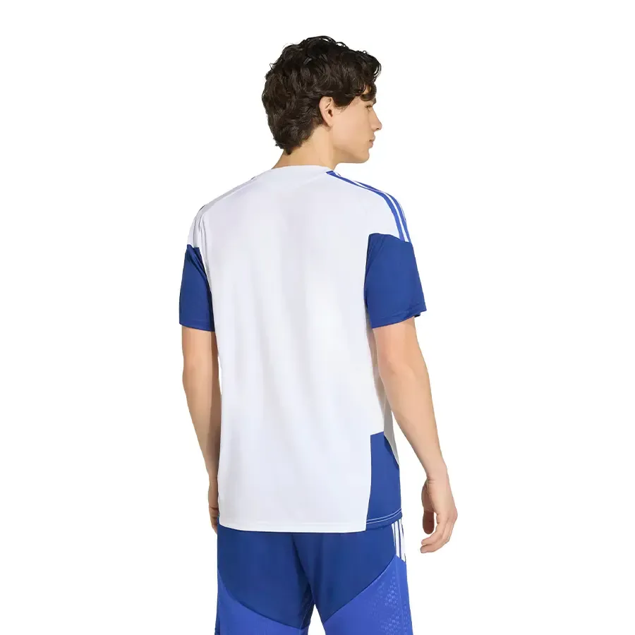 Imagen 1 de 6 de Camiseta adidas Entrenamiento Tiro26 Competition Boca-BLANCO/AZUL/AMARILLO