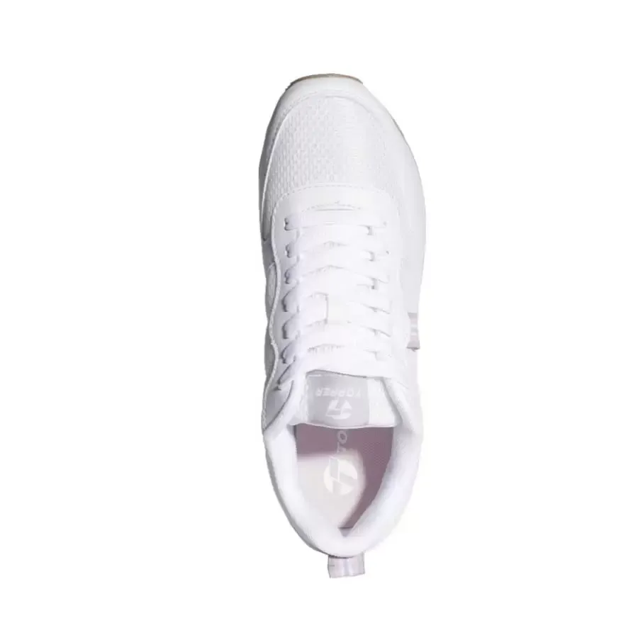 Imagen 2 de 5 de Zapatillas Topper T 350 W Wedge-BLANCO/GRIS/ROSA
