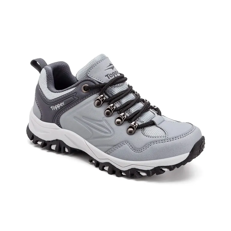 Imagen 1 de 5 de Zapatillas Topper Gondor III-GRIS/NEGRO