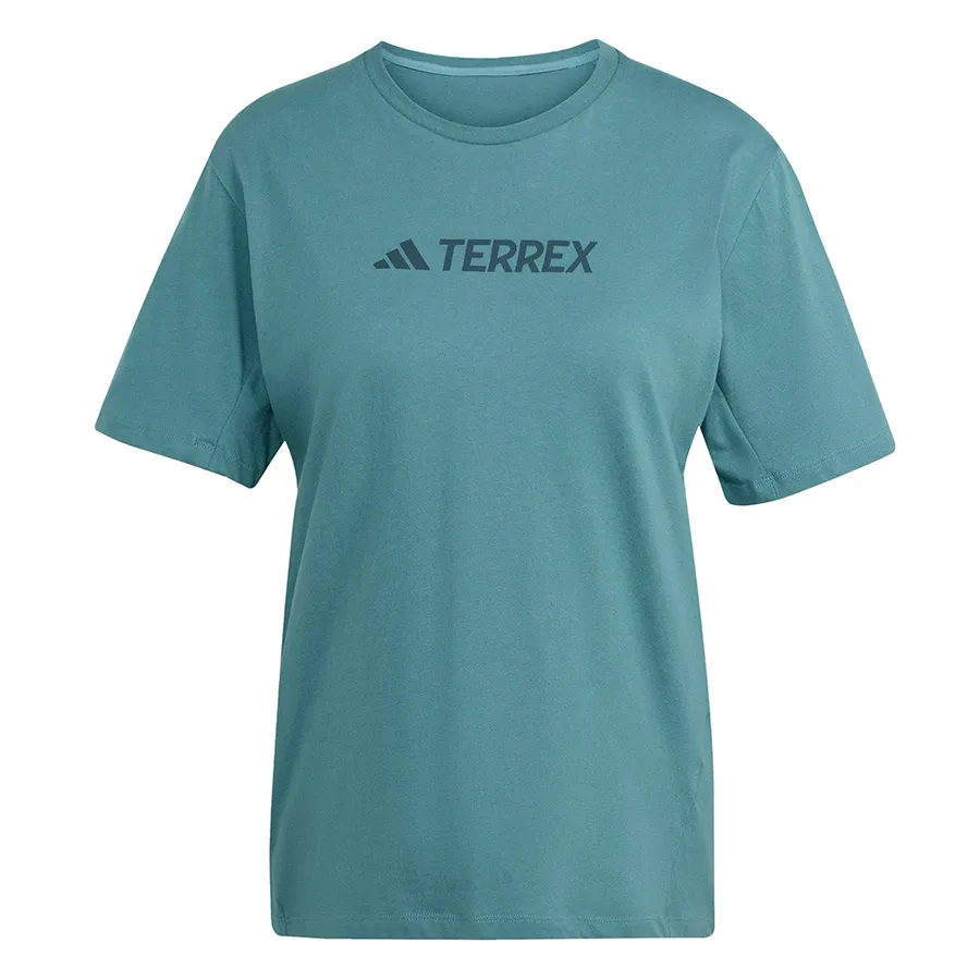 Imagen 1 de 4 de Remera adidas Terrex Classic Logo Tee-VERDE AGUA