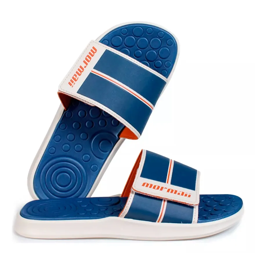 Imagen 3 de 5 de Ojotas Mormaii ultra slide-BEIGE/AZUL