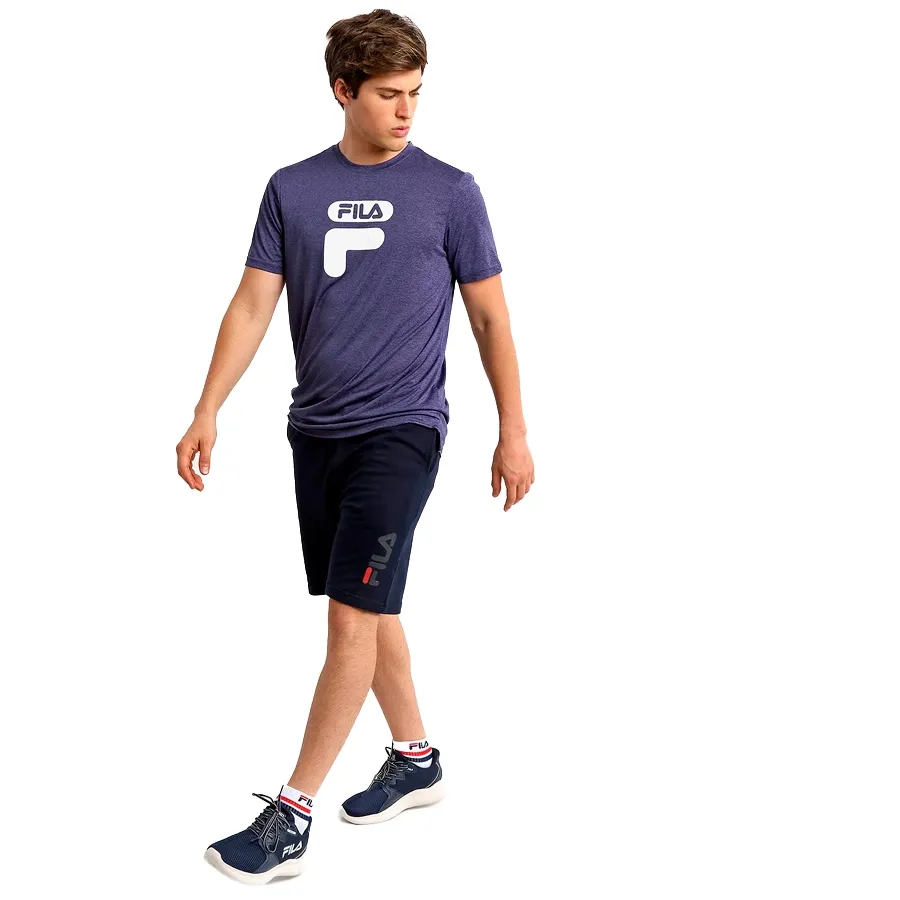 Imagen 2 de 4 de Remera Fila Hombre DNA II-AZUL