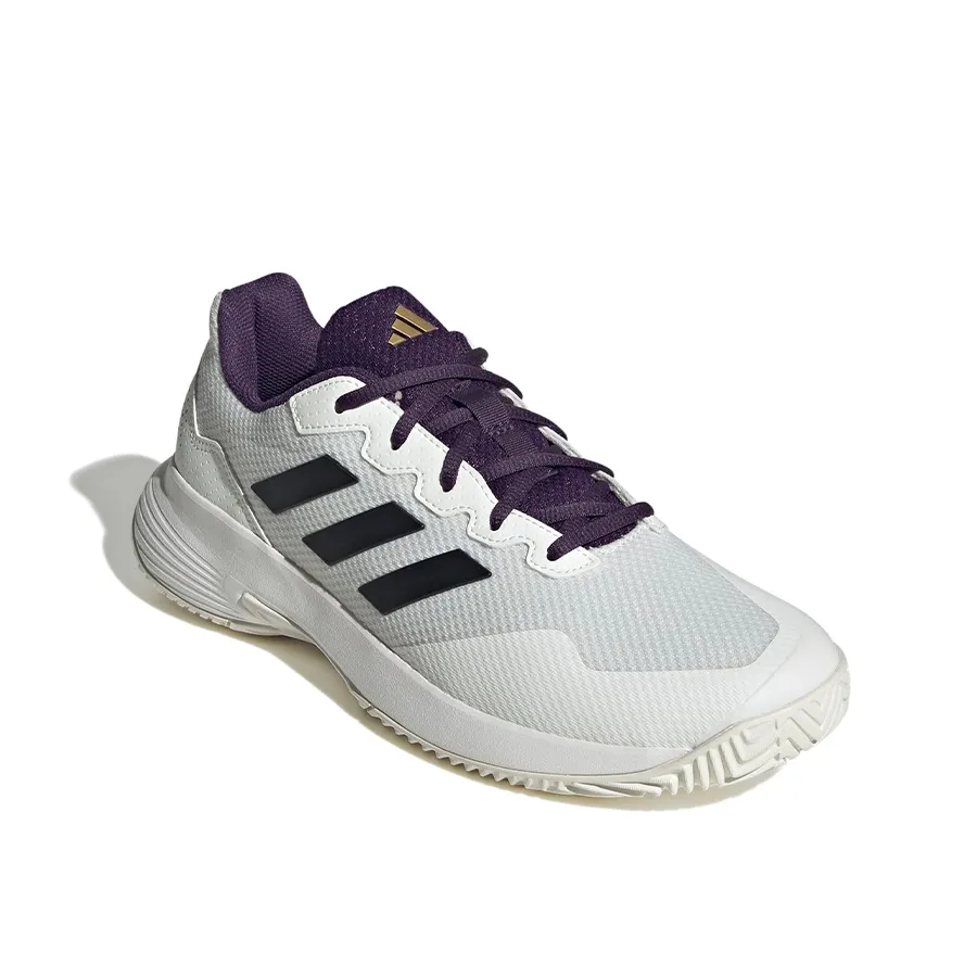Imagen 2 de 6 de Zapatillas adidas Gamecourt 2.0-BLANCO/VIOLETA