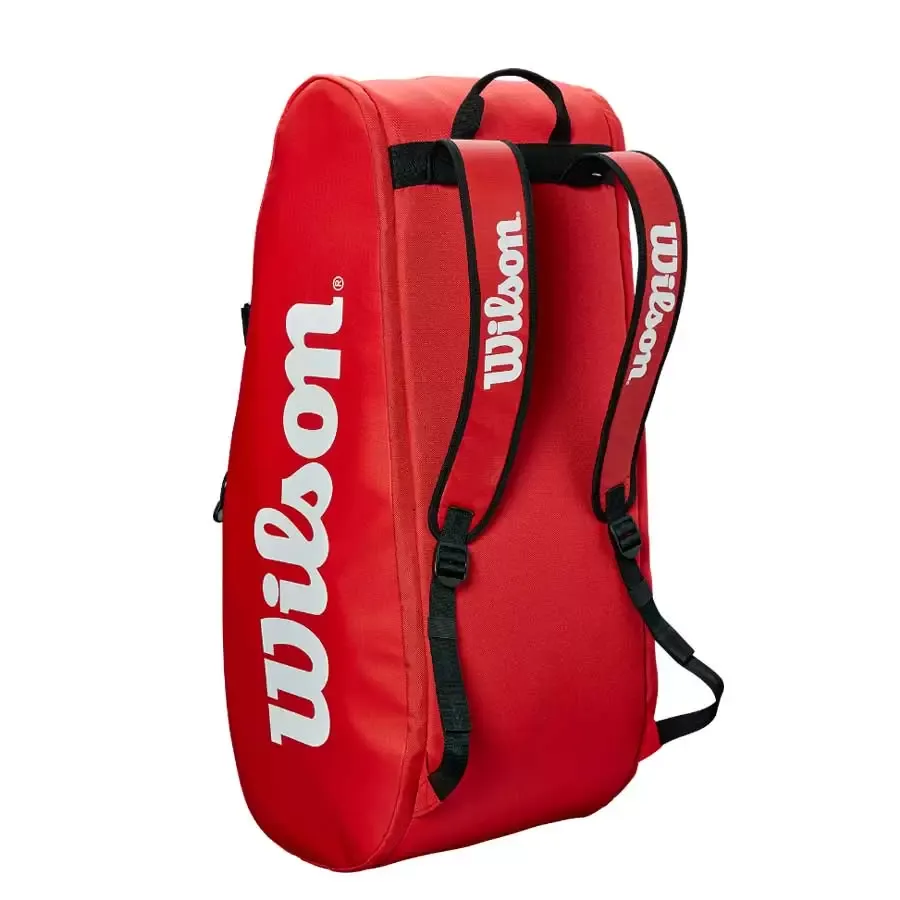 Imagen 2 de 3 de Raquetero Wilson Tour 2 Comp Rd Large-ROJO