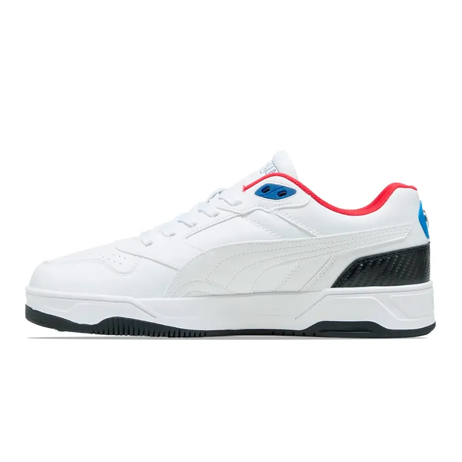 Imagen 2 de 7 de Zapatillas Puma BMW Drive Low-BLANCO/ROJO/NEGRO