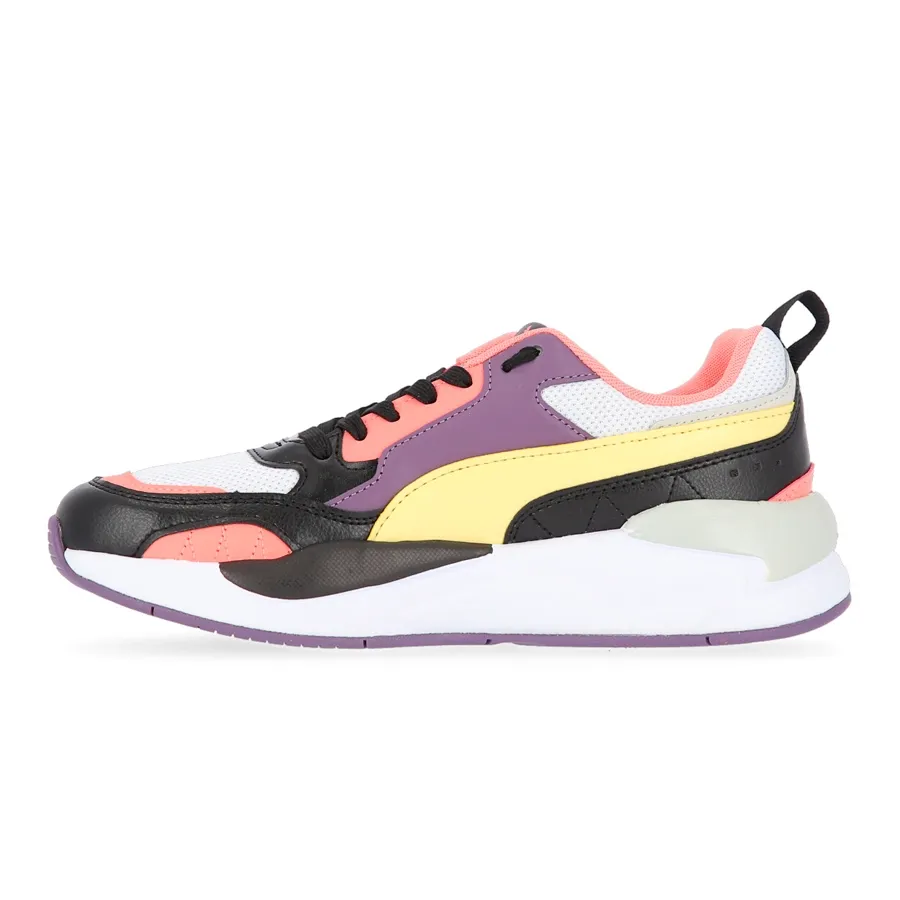 Imagen 1 de 5 de Zapatillas Puma X-Ray 2 Square-NEGRO/SALMON/AMARILLO
