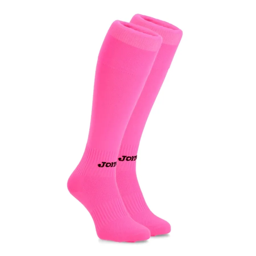 Imagen 2 de 4 de Medias Joma Fútbol Classic II 030-ROSA FLUORESCENTE