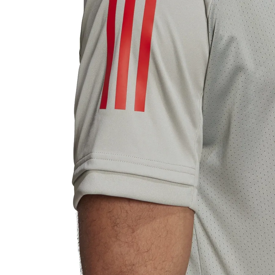 Imagen 4 de 7 de Camiseta adidas de Entrenamiento River Plate-GRIS/BLANCO/ROJO