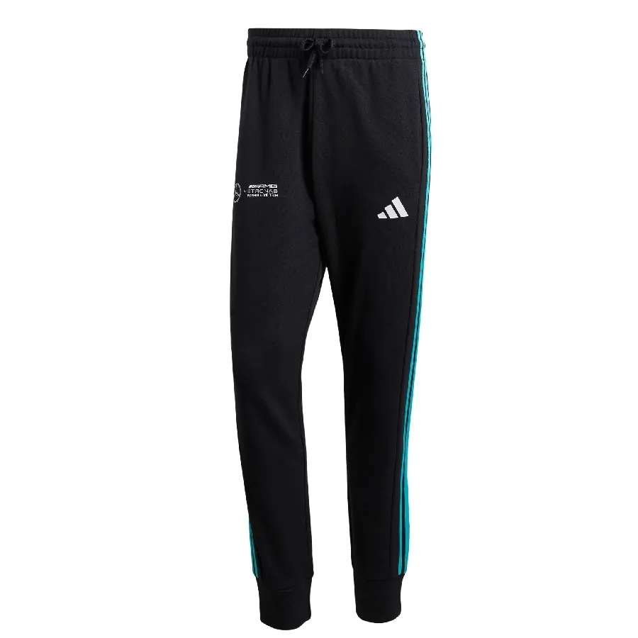 Imagen 2 de 5 de Pantalón adidas ADN Mercedes- AMG Petronas Formula One Team-NEGRO/TURQUESA
