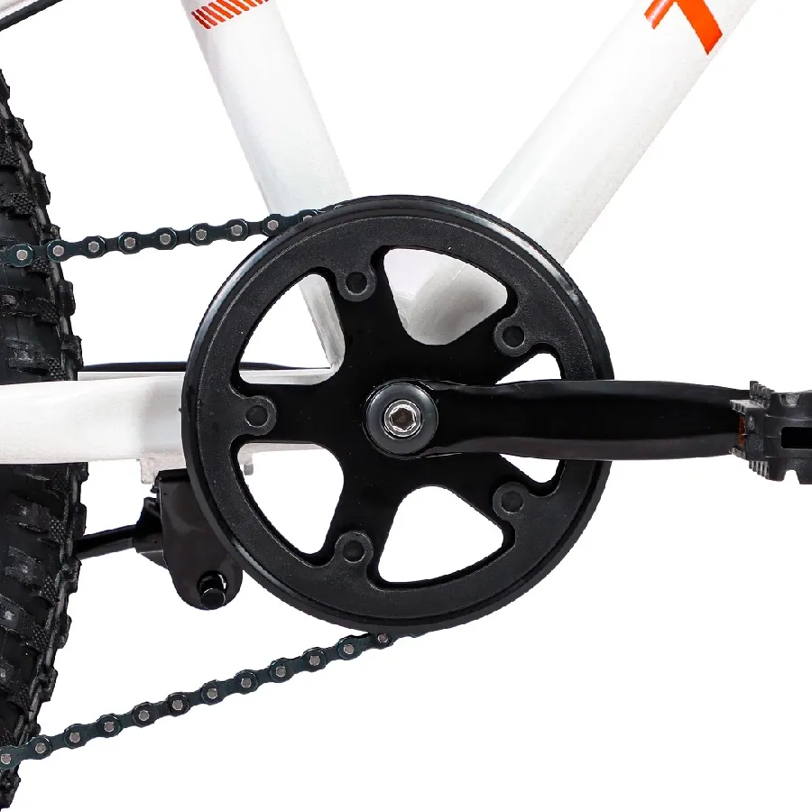 Imagen 5 de 7 de TopMega Mountain Bike Slider R24 7vel-BLANCO/NARANJA