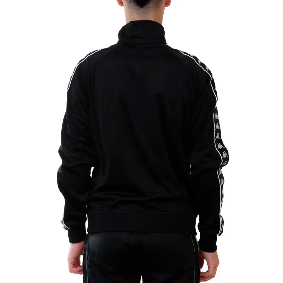 Imagen 2 de 4 de Campera Kappa 222 Banda Anniston-NEGRO