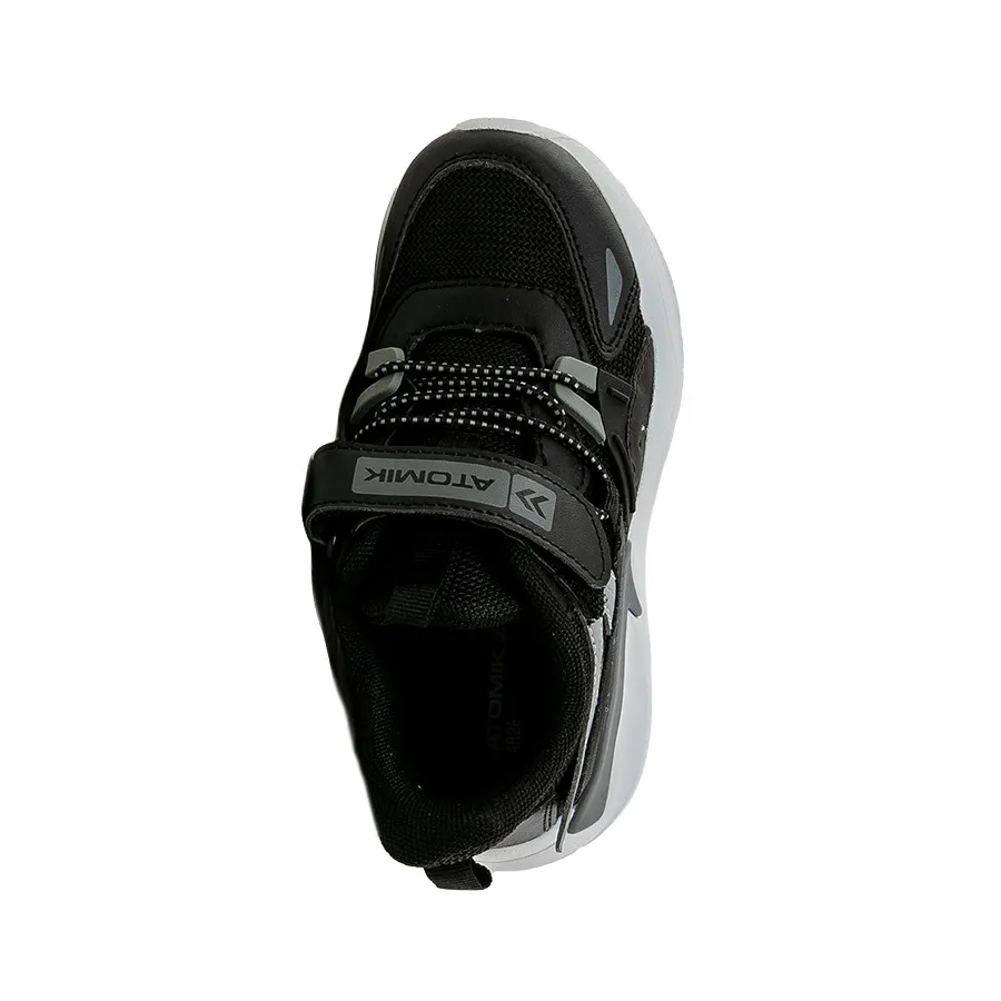 Imagen 2 de 5 de Zapatillas Atomik Arch Con Velcro-NEGRO/BLANCO
