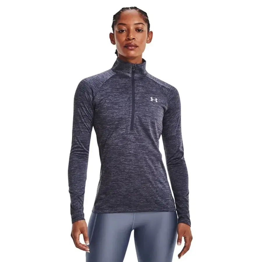 Imagen 0 de 3 de Buzo Under Armour Tech 1/2 Zip-AZUL MARINO