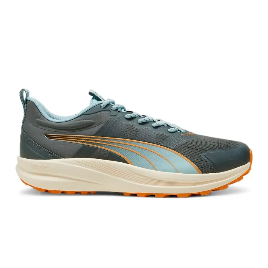 Imagen 0 de 6 de Zapatillas Puma Radeem Profoam Trail-GRAFITO/CELESTE/NARANJA