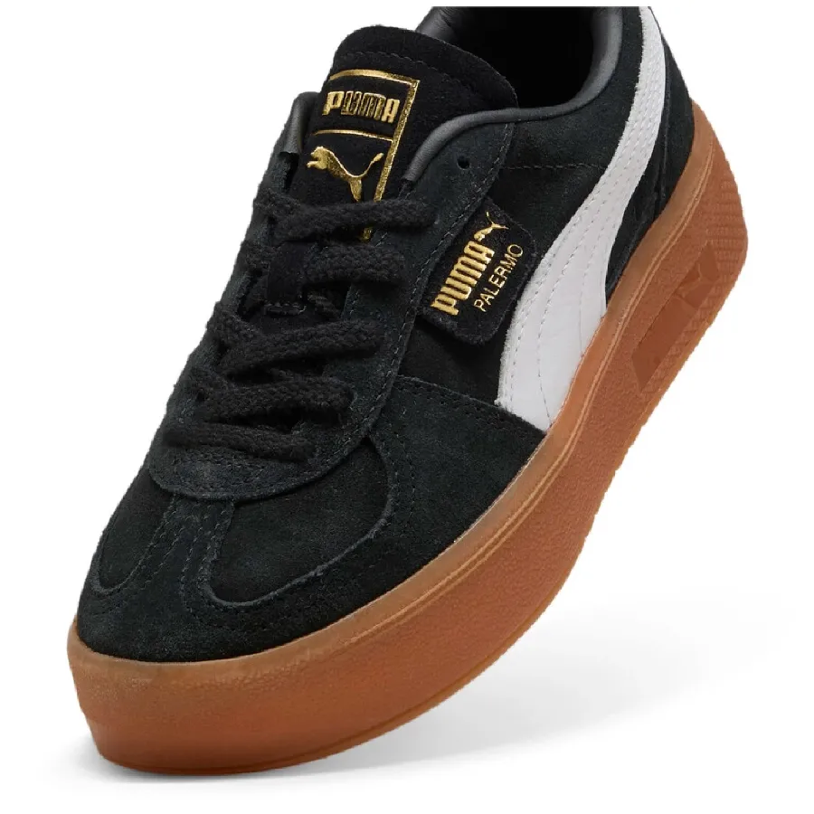 Imagen 4 de 6 de Zapatillas Puma Palermo Elevata-NEGRO/BLANCO