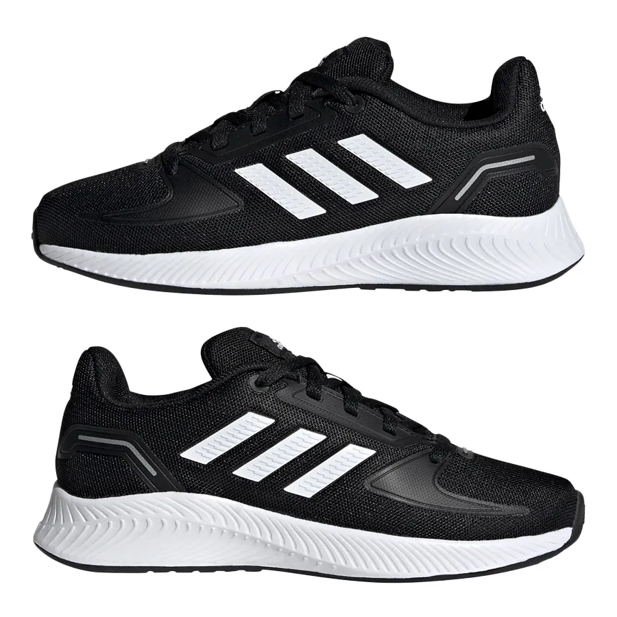 Imagen 3 de 5 de Zapatillas adidas Runfalcon 2.0 Kids-NEGRO/BLANCO