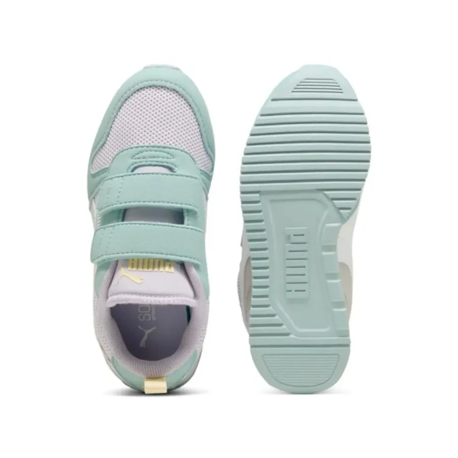 Imagen 3 de 4 de Zapatillas Puma R78 V Ps-LILA/BLANCO/AQUA