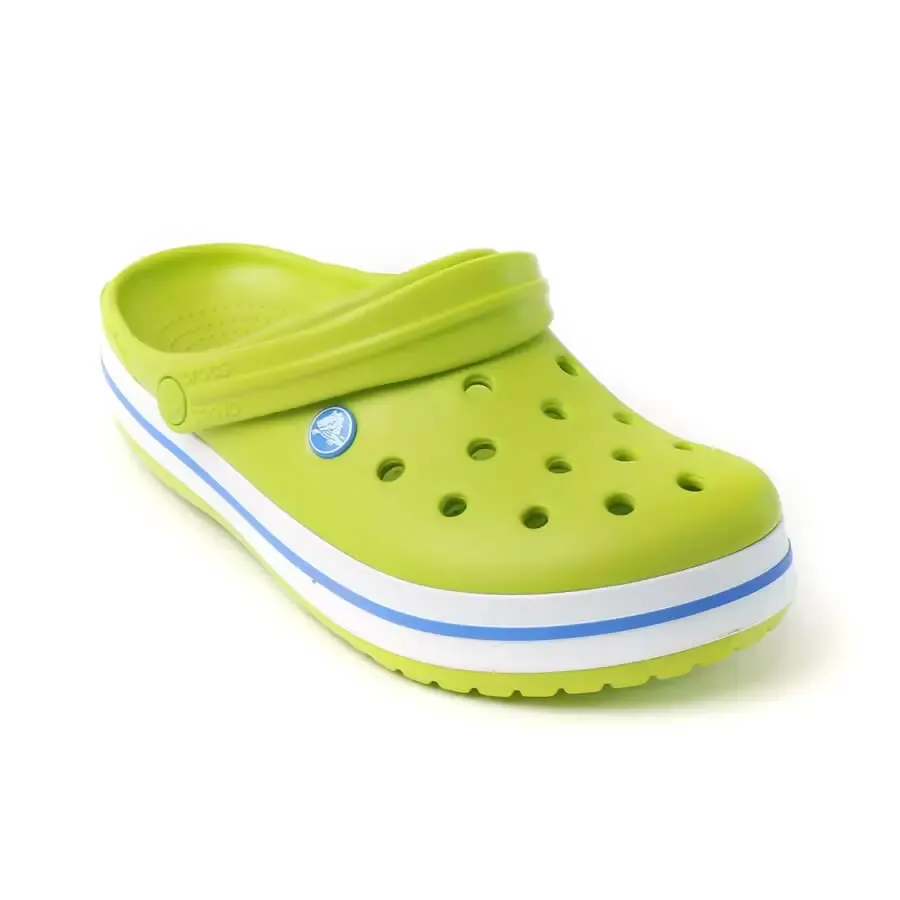 Imagen 0 de 5 de Ojotas Crocs Crocaband-VERDE/AZUL