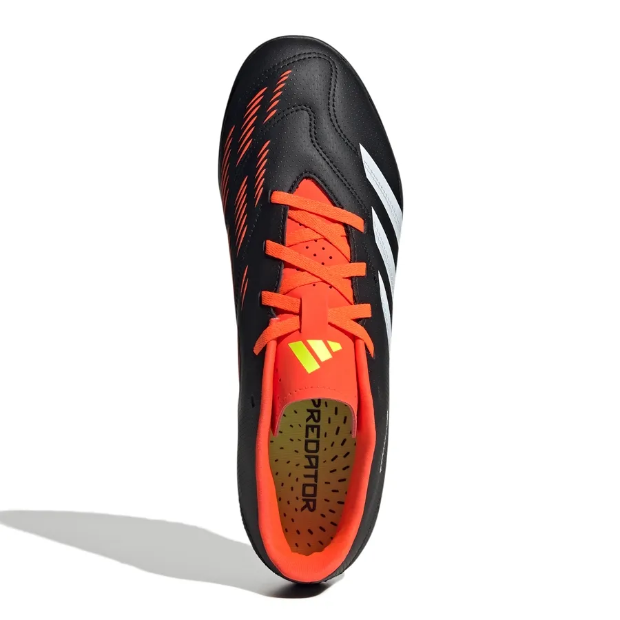 Imagen 3 de 7 de Botines adidas Predator Club Tf-NEGRO/BLANCO/NARANJA FLUOR