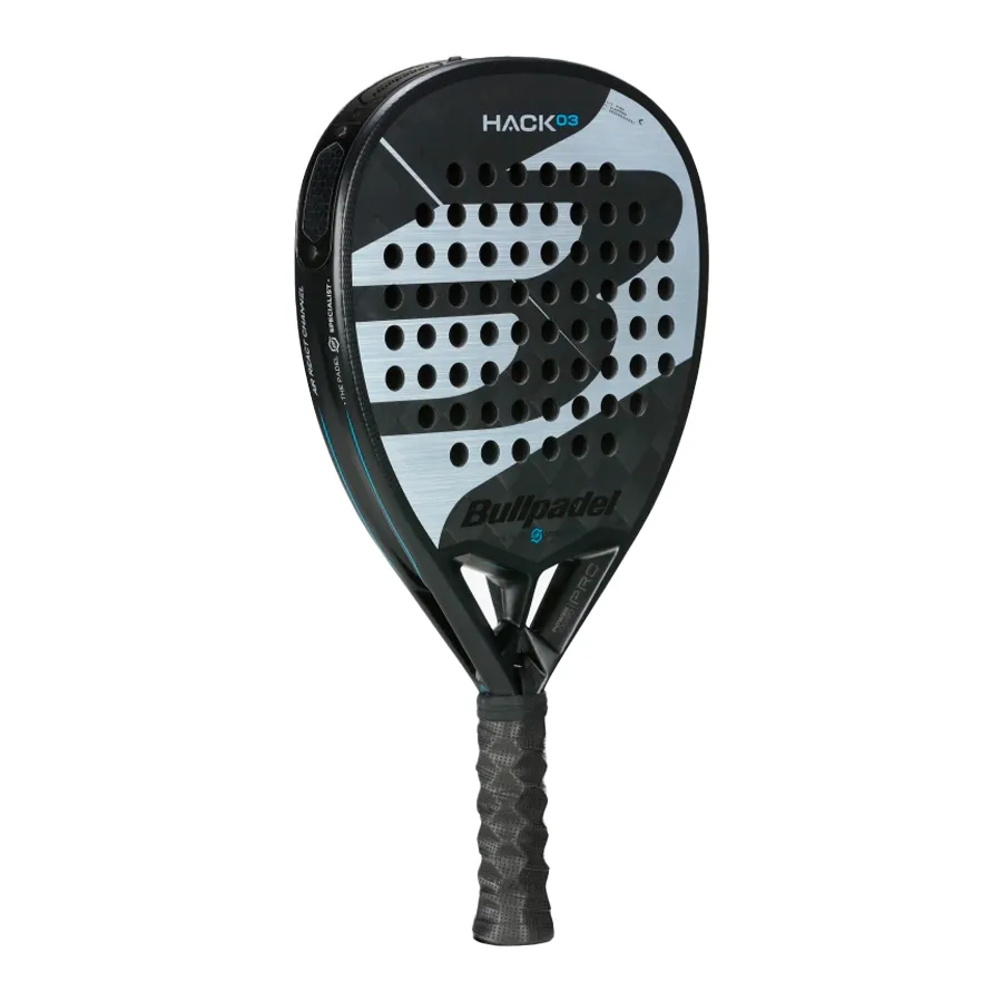 Imagen 1 de 4 de Paleta Bullpadel Hack 03 23-NEGRO/GRIS