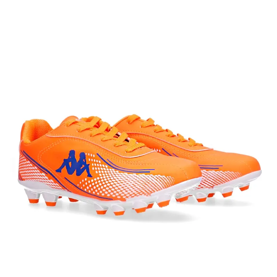 Imagen 1 de 5 de Botines Kappa Tivoli Fg-NARANJA/AZUL/BLANCO