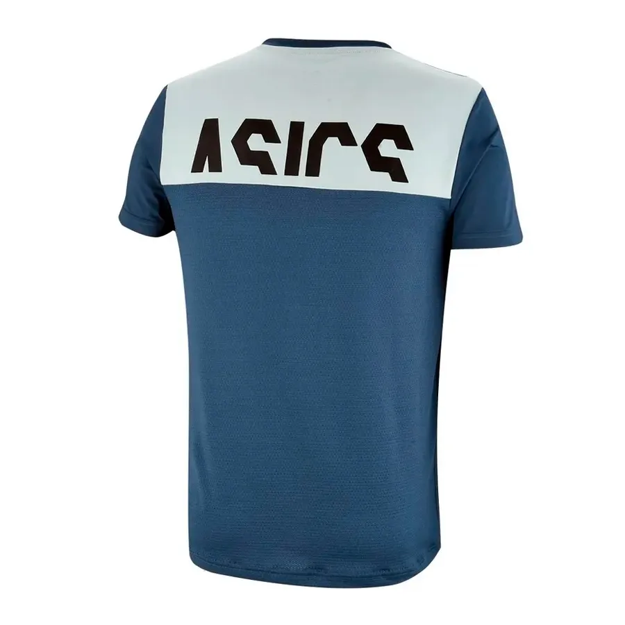Imagen 1 de 4 de Remera Asics Graphic Aw22-MARINO