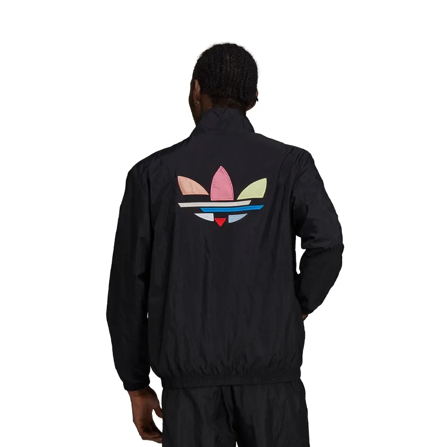 Imagen 2 de 5 de Campera adidas originals St Woven Tt-NEGRO/MULTICOLOR
