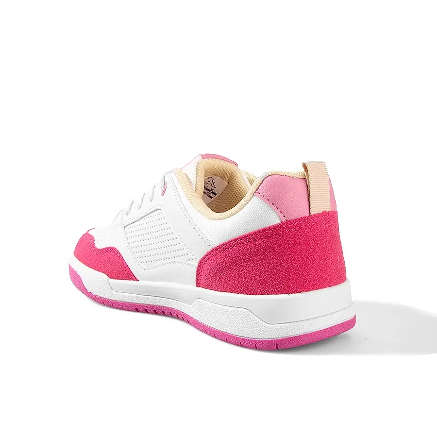 Imagen 2 de 5 de Zapatillas Kappa Logo Marzi Kid-BLANCO/MORADO