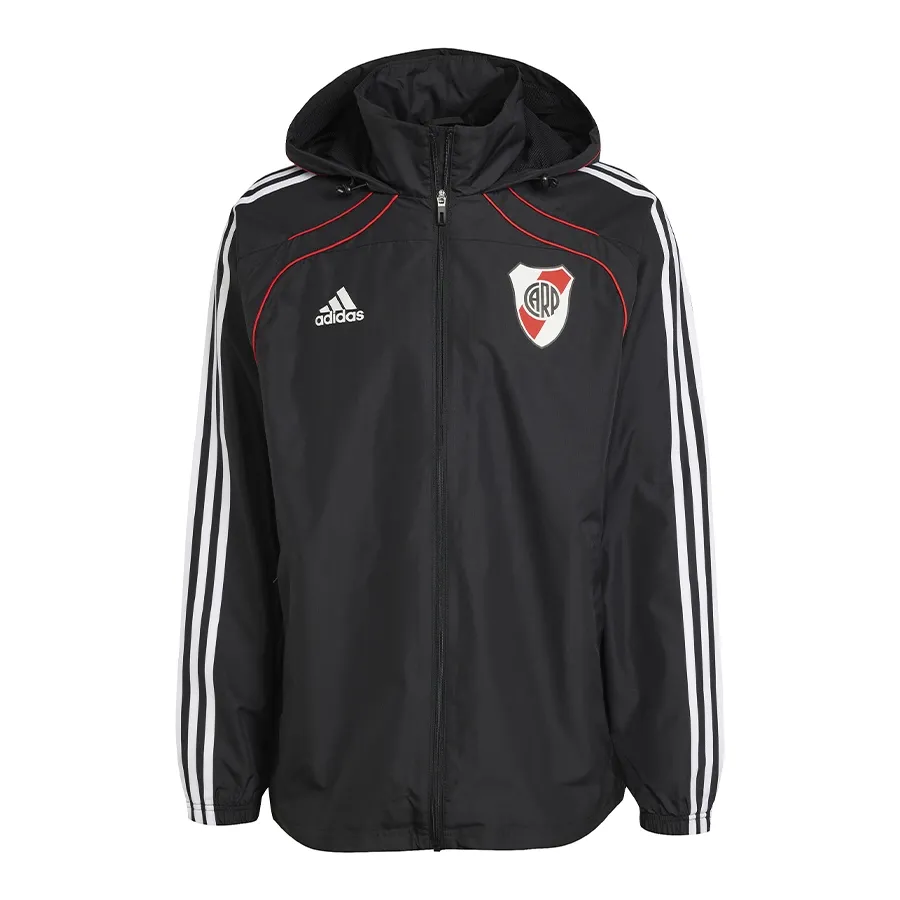 Imagen 1 de 4 de Campera adidas Rompevientos River Plate Ubp-NEGRO
