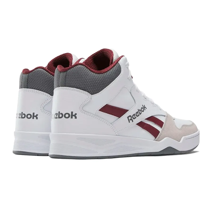 Imagen 2 de 5 de Zapatillas Reebok Royal Bb4500-BLANCO/BORDO/GRIS